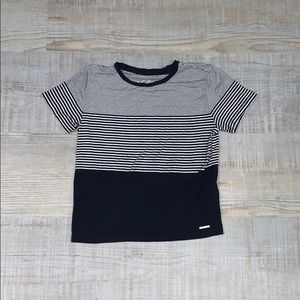 Abercrombie & Fitch color block t-shirt